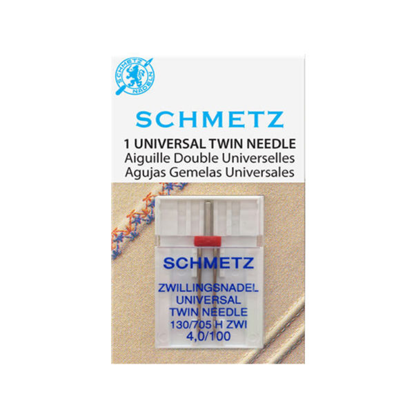 Schmetz Universal Twin Needles – Size 4.0/100
