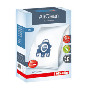 Miele GN Airclean 3D Efficiency Dust Bags - 4 Pack