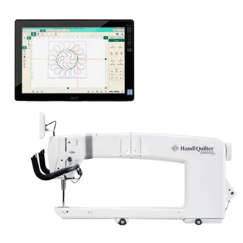 HQ Amara 24" Long Arm w/ Pro-Stitcher + 10' HQ Gallery3 Frame