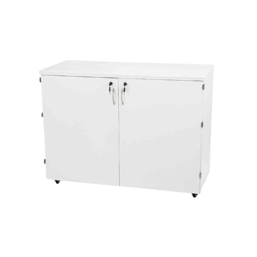 Kangaroo Dingo II Storage Cabinet & Cutting Table - Ash White