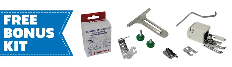 Janome 3160QCD-G-bonus-kit