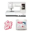 Janome Memory Craft 9850 Limited Edition + FREE Embroidery Starter Kit – view image 1
