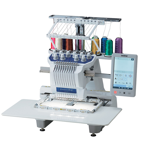 Brother ProX PR1055X Professional 10-Needle Embroidery Machine – The Sewing  Studio Fabric Superstore