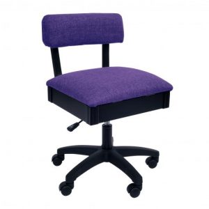 Arrow Royal Purple Hydraulic Sewing Chair