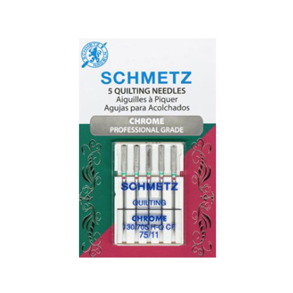 Schmetz Chrome Quilting Needles – Size 75/11