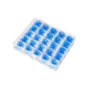 Janome Class 15 Blue Bobbins - 25 Count