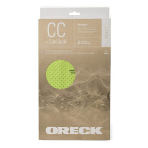Oreck SELECT Filtration Vacuum Bags Type CC - 6 Pack