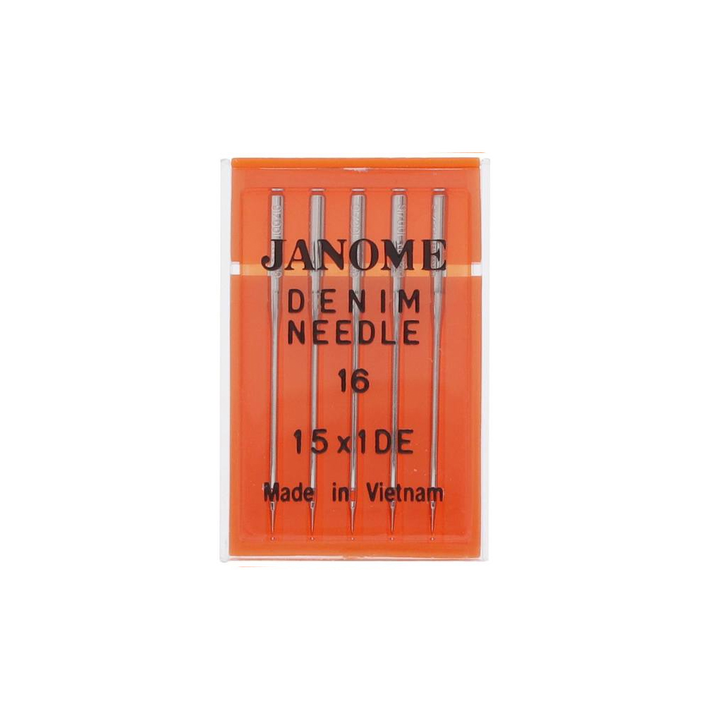 Janome Denim Needles - Size 16 - Genuine Janome Accessory