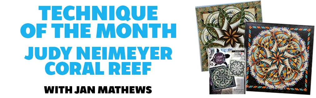 Technique of the Month – Judy Niemeyer Coral Reef
