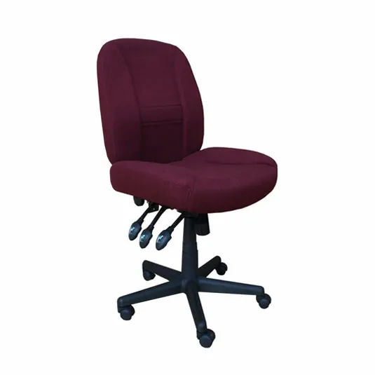 Horn of America 6-Way Deluxe Adjustable Chair 17090C - Burgundy