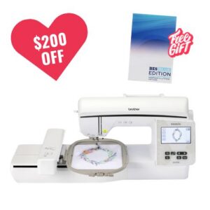 Brother Innov-is NQ1700E + FREE BES Blue Edition Embroidery & Lettering Software