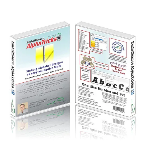 Embrilliance AlphaTricks Embroidery Software