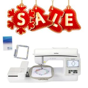 Brother Innov-is NQ1700E + BES Blue Edition Embroidery & Lettering Software