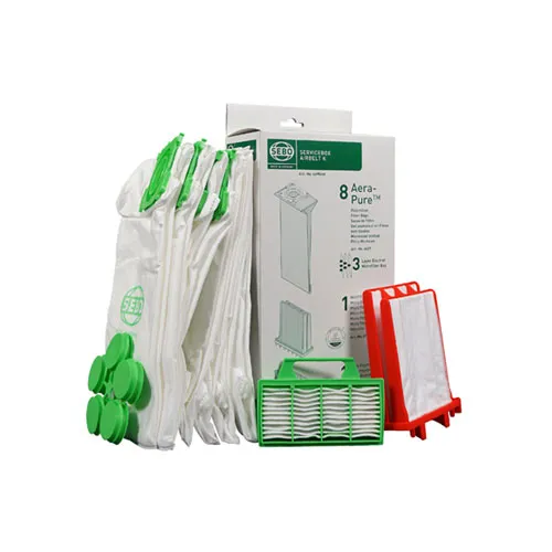 Sebo 6695AM Service Box K (8 AeraPure Bags, Microfilter, and Exhaust Filter)