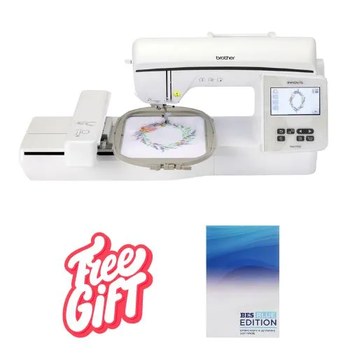 Brother Innov-is NQ1700E + FREE BES Blue Edition Embroidery & Lettering Software