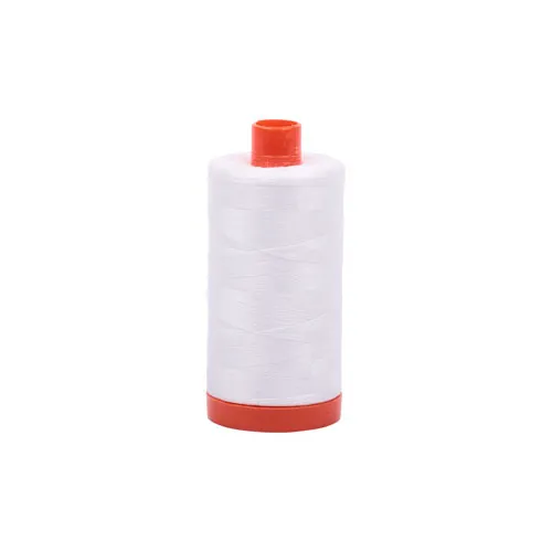 Aurifil 50wt Cotton Natural White #2021