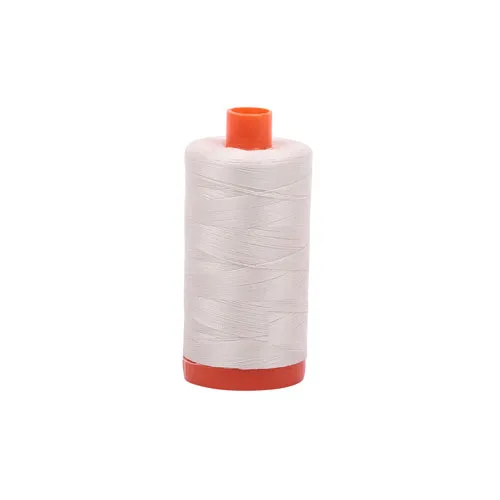 Aurifil 50wt Cotton Silver White #2309