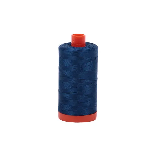 Aurifil 50wt Cotton Medium Delft Blue #2783