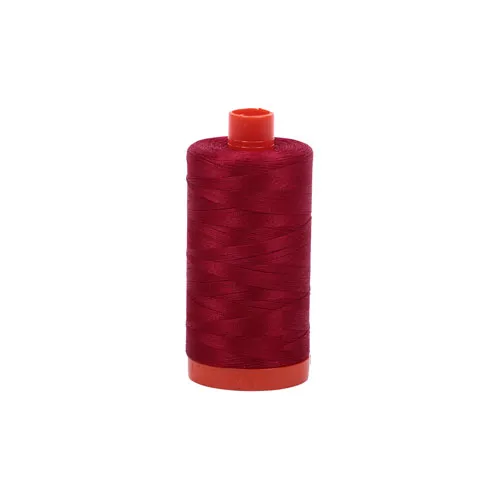 Aurifil 50wt Cotton Red Wine #2260