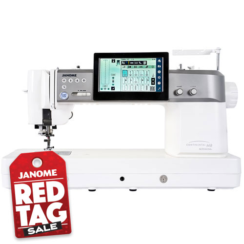 Janome Continental M8 Professional Now with ASR Stitch Regulation