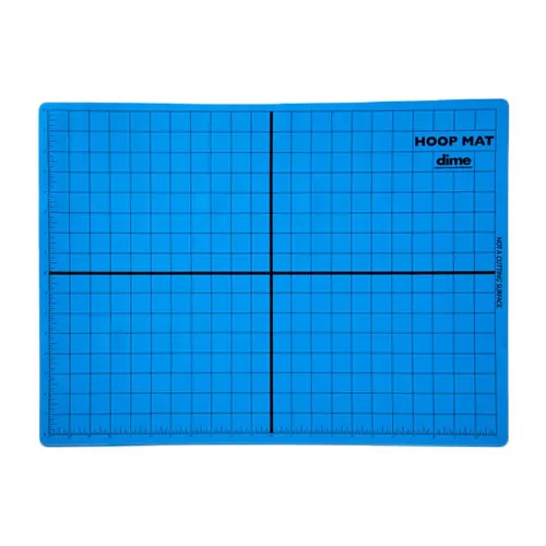Dime Hoop Mat - Silicone Non-Slip 22" x 16" Mat