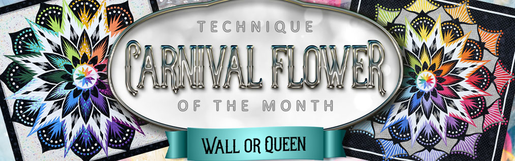 Technique of the Month - Judy Niemeyer Carnival Flower