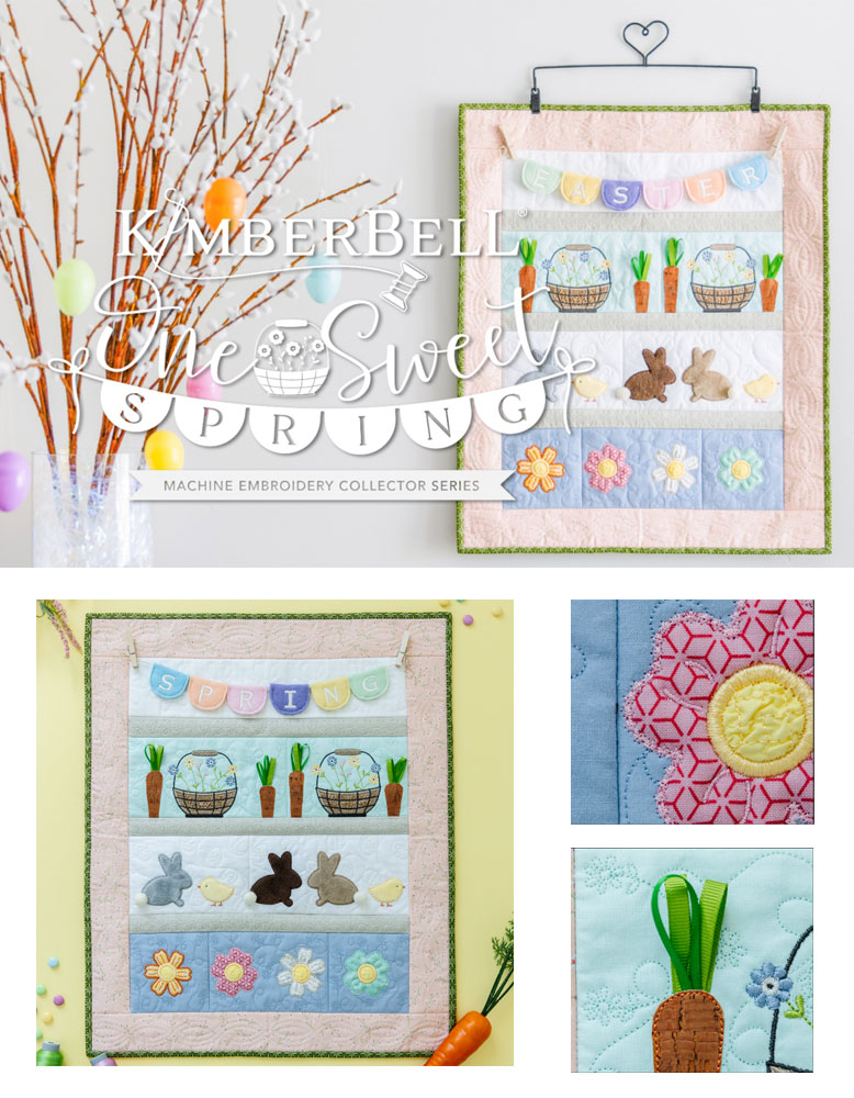 Kimberbell's Easter Tier Tray - Two-Day Machine Embroidery Event