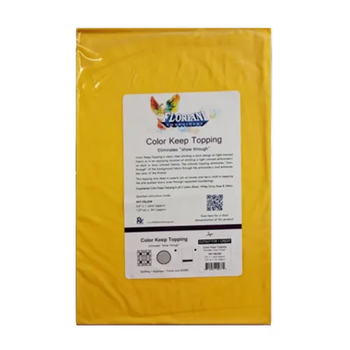 Floriani Color Keep Topping Yellow - 54" x 1 yd