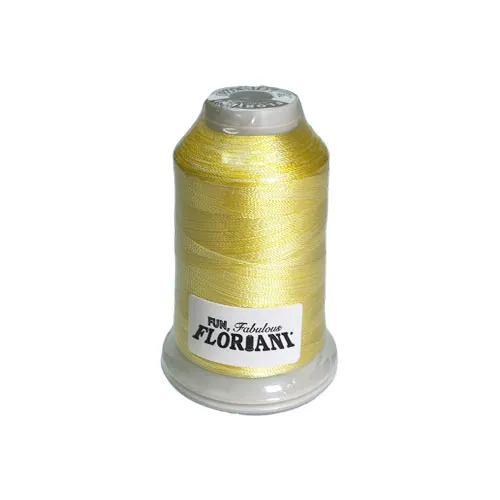 Floriani Varithread V53 Yellow Stripe