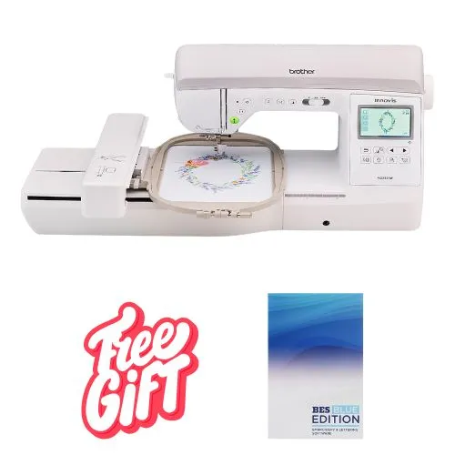 Brother Innov-is NQ3550W + FREE BES Blue Edition Embroidery & Lettering Software