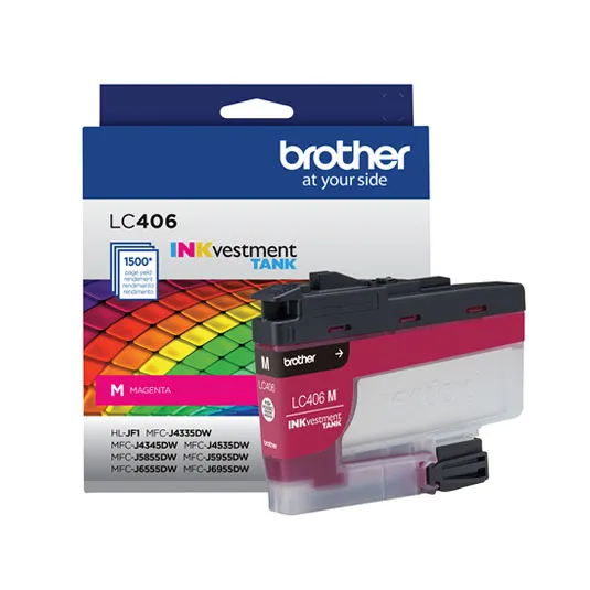 Brother LC406MS Inkjet INKvestment Tank - Magenta