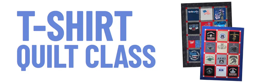 T-Shirt Quilt Class with Kathy Tucker