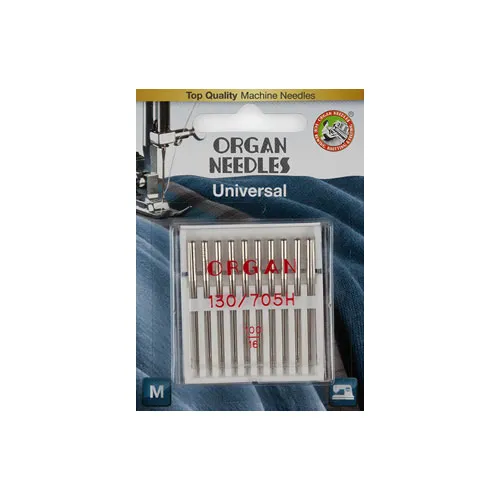 Organ Needles Universal - 100/16 - 10 Pack