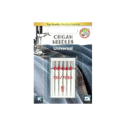 Organ Needles Universal - 80/12