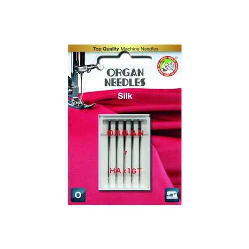 Organ Needles Silk - 55/7