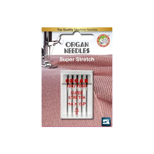 Organ Needles Super Stretch - 75/11