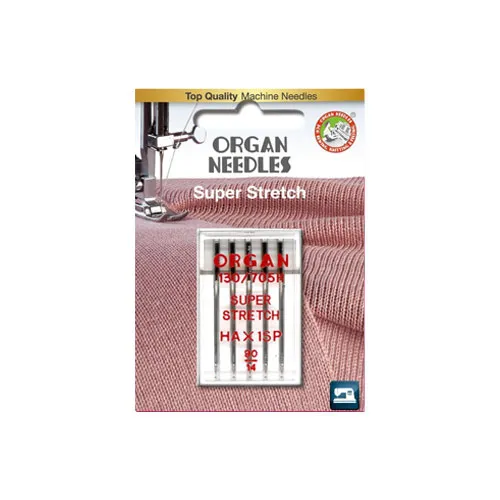 Organ Needles Super Stretch - 90/14