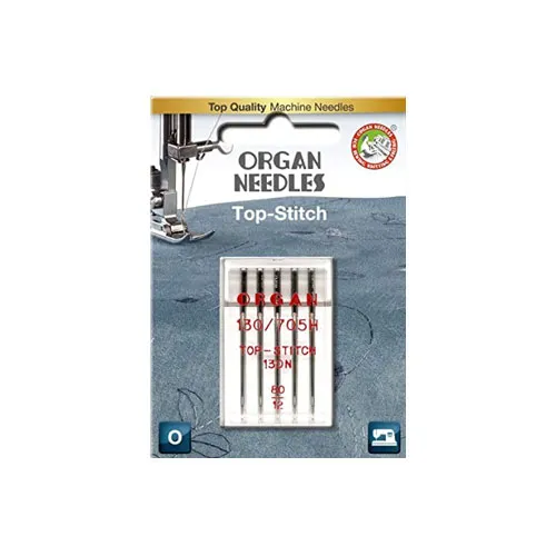 Organ Needles Top Stitch - 80/12