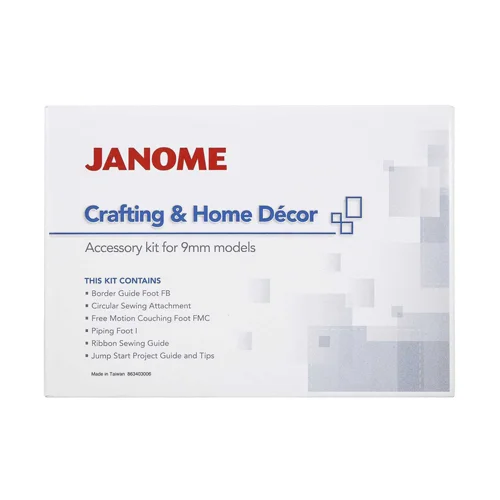 Janome Crafting & Home Decor Kit