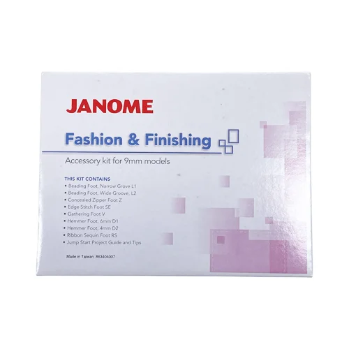 Janome Fashion & Finishing Kit