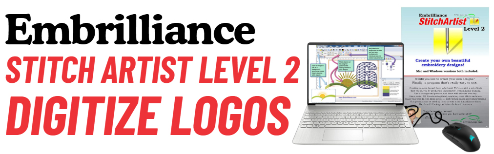 Embrilliance Stitch Artist Level 2 - Digitize Logos