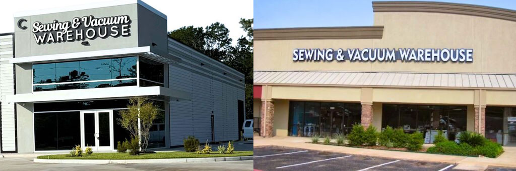 Sewing & Vacuum Warehouse Locations