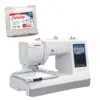 Janome Memory Craft 100E + FREE Embroidery Starter Set – view image 1