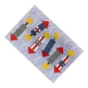 Firework Floor Canvas with Kathy Brucki