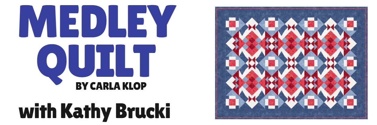 Medley Quilt by Carla Klop with Kathy Brucki