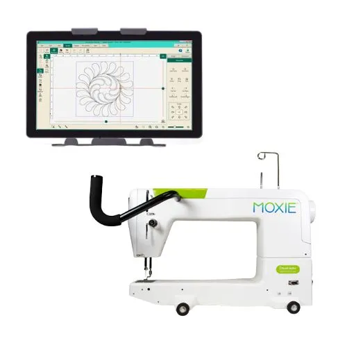 HQ Moxie 15" Longarm w/ Pro-Stitcher Lite + HQ 10' Loft Frame