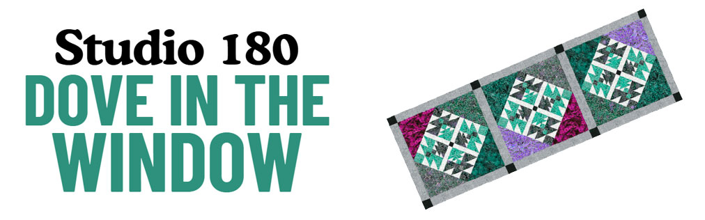 Studio 180 – Dove in the Window Table Runner