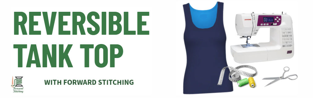 Reversible Tank Top with Forward Stitching