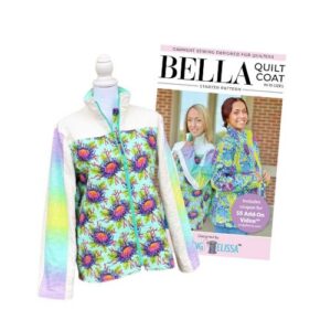Bella Quilt Coat by Quilting Elissa with AD White
