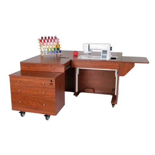 Kangaroo & Joey Hydraulic Cabinet - Teak